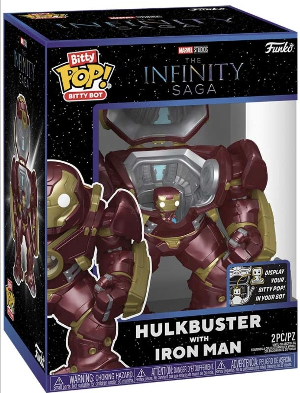 Funko Bitty POP! Marvel Hulkbuster with Iron Man