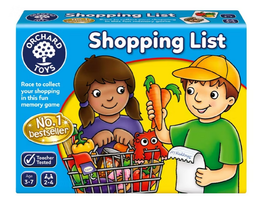 Orchard Shopping List Game