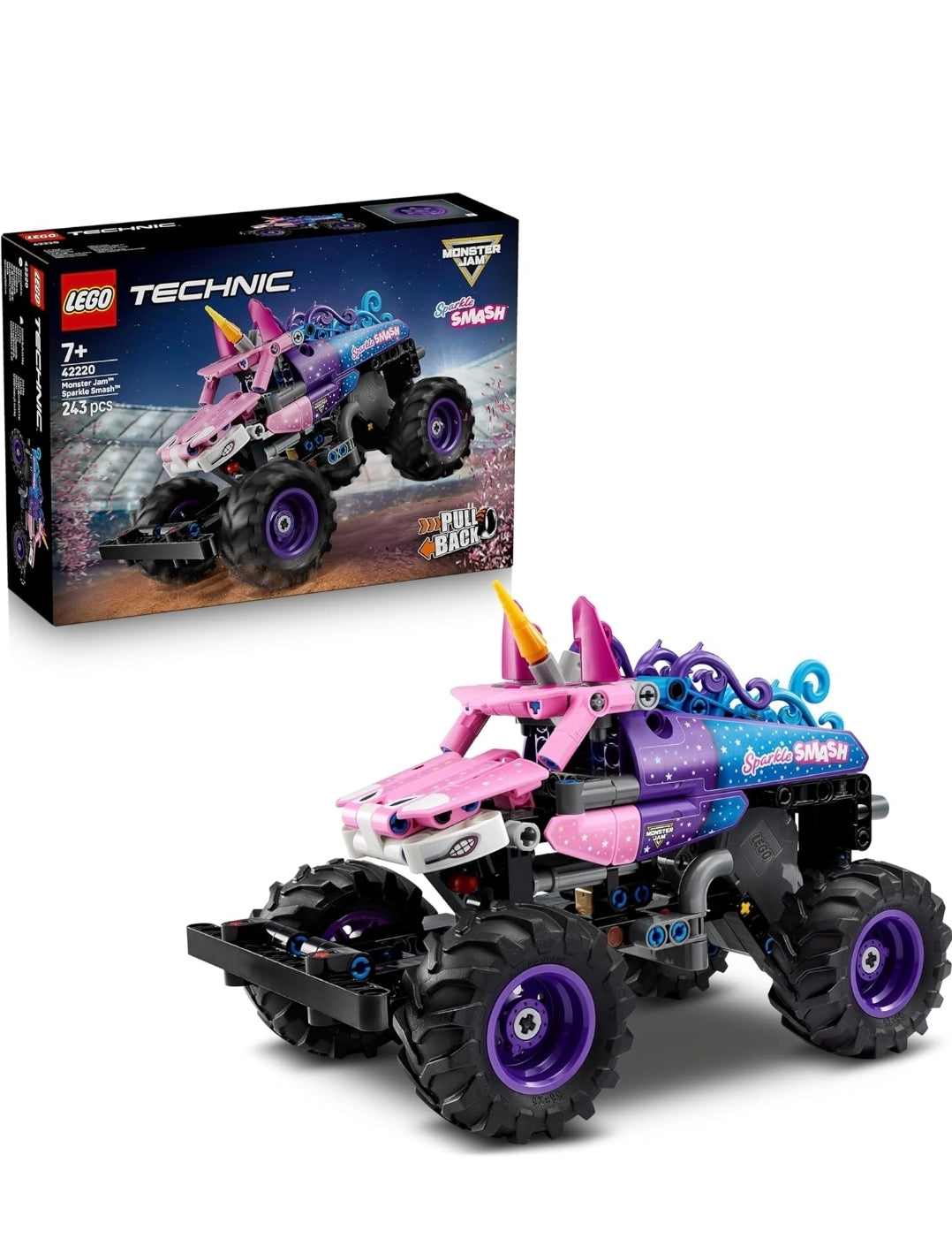 Lego Technic Sparkle Smash Pull Back 42220