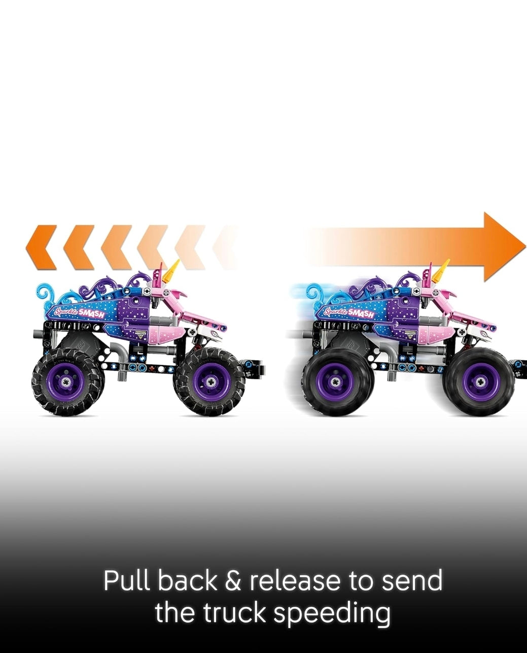 Lego Technic Sparkle Smash Pull Back 42220