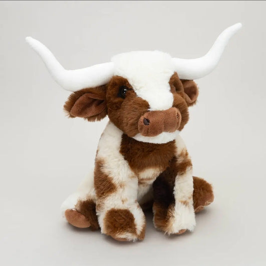 Texas Longhorn Highland Medium Soft Toy Cow