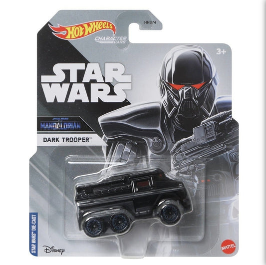 Hot Wheels Star Wars The Mandalorian Dark Trooper Car