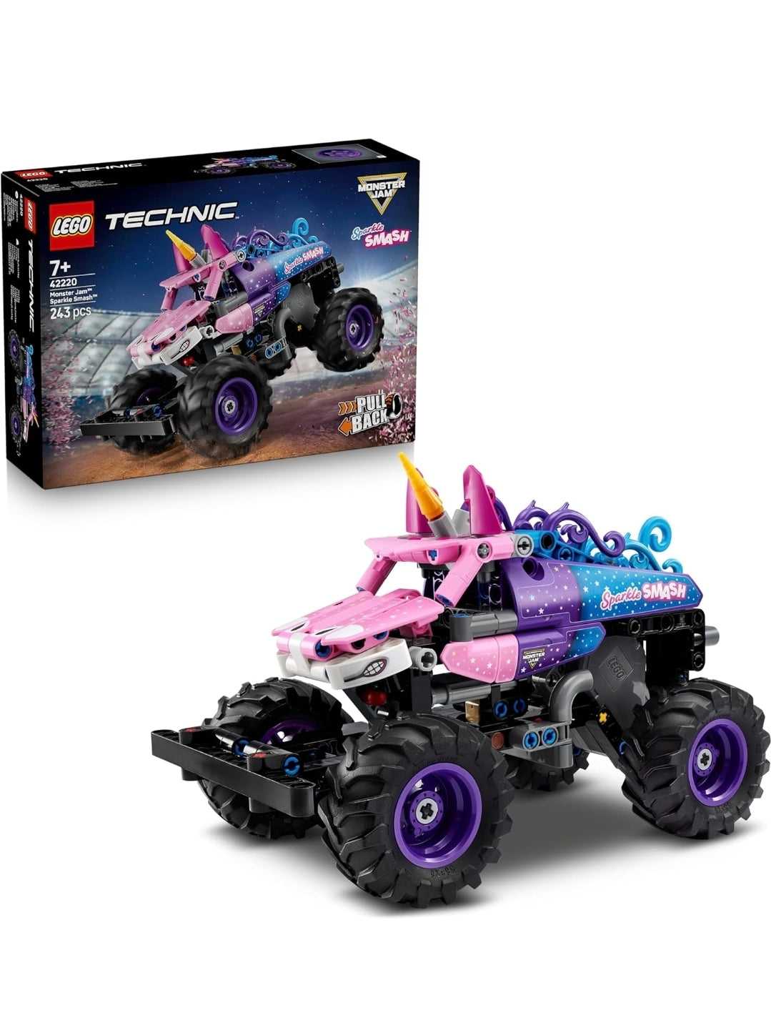Lego Technic Sparkle Smash Pull Back 42220