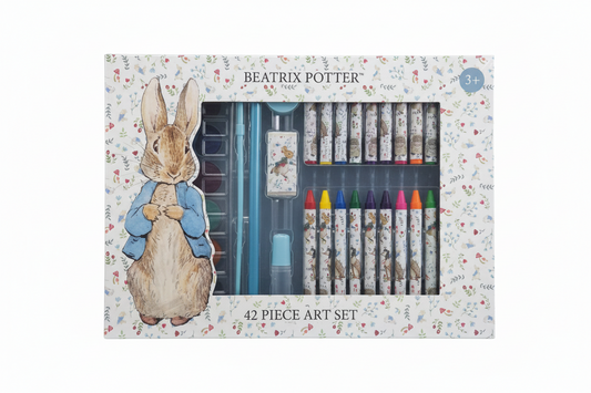 The Peter Rabbit 42 -Piece Art Set for Kids