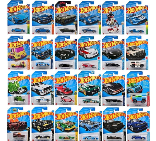 Individual Hot Wheels Die Cast Vehicles 1:64 Selected at Random